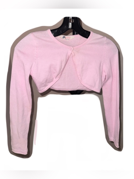 H&M Other - H&M Pastel Pink Cropped Bolero Cardigan Shrug